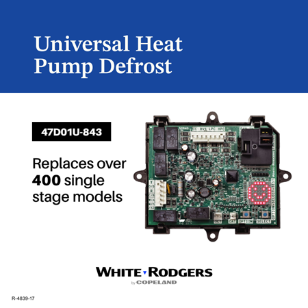 Heat Pump Defrost Control Shelf Talker