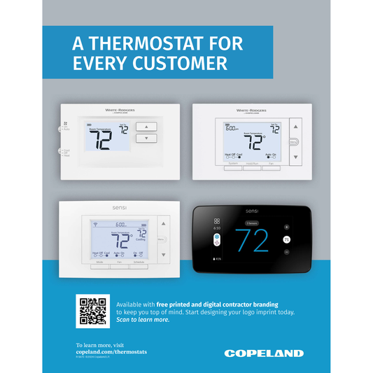 Thermostat Line Up Counter Mat Insert