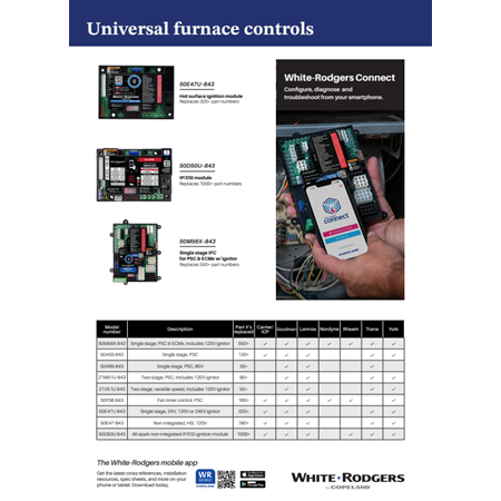 Laminated Furnace Controls Card
