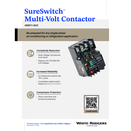 49M11-843 SureSwitch/47D01U-843 Defrost Control Counter Mat Insert
