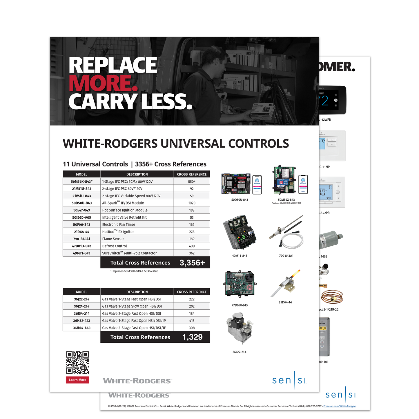 Universal Controls Counter Ref. Card