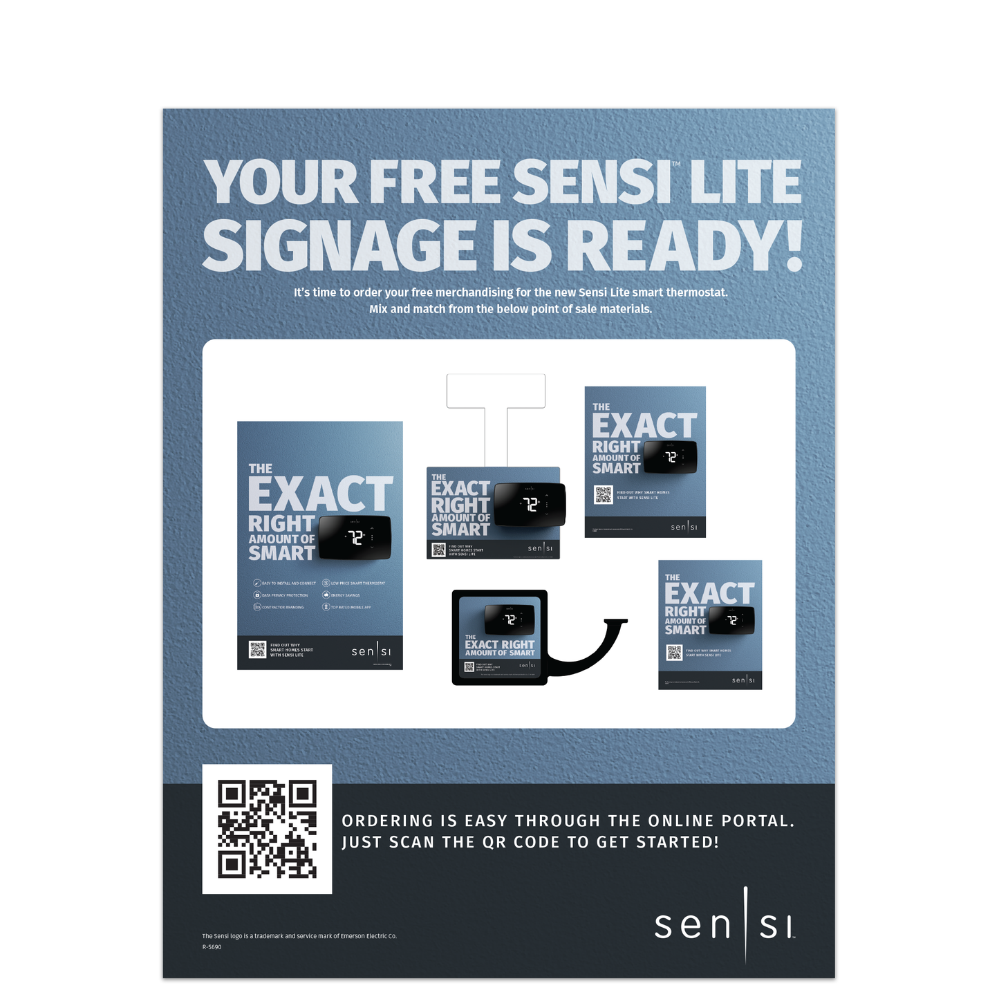 Sensi Lite Merch Flyer